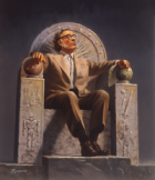 Asimov's most famous work is the Foundation Series